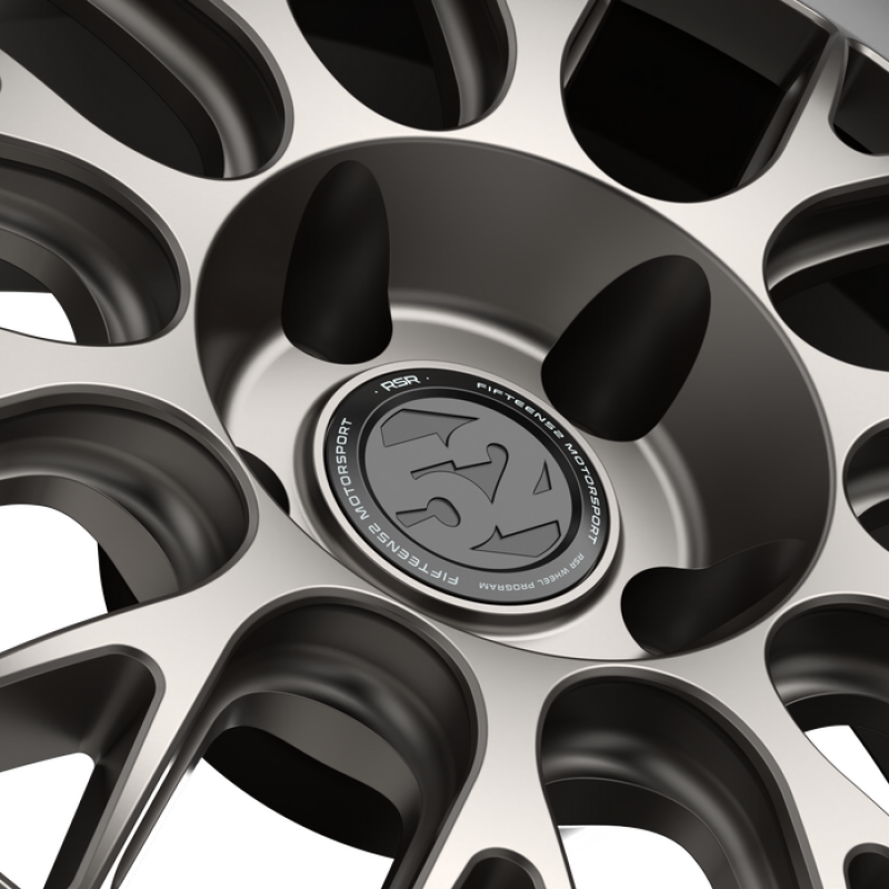 FFTRSHML-88558+42-fifteen52 Holeshot RSR 18x8.5 5x108 42mm ET 63.4mm Center Bore Magnesium Grey w/ Gloss Lip-Wheels - Cast-fifteen52