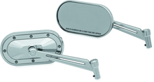 Load image into Gallery viewer, KUR1736-Kuryakyn Heavy Industry Mirrors Chrome-Rear View Mirrors-Kuryakyn