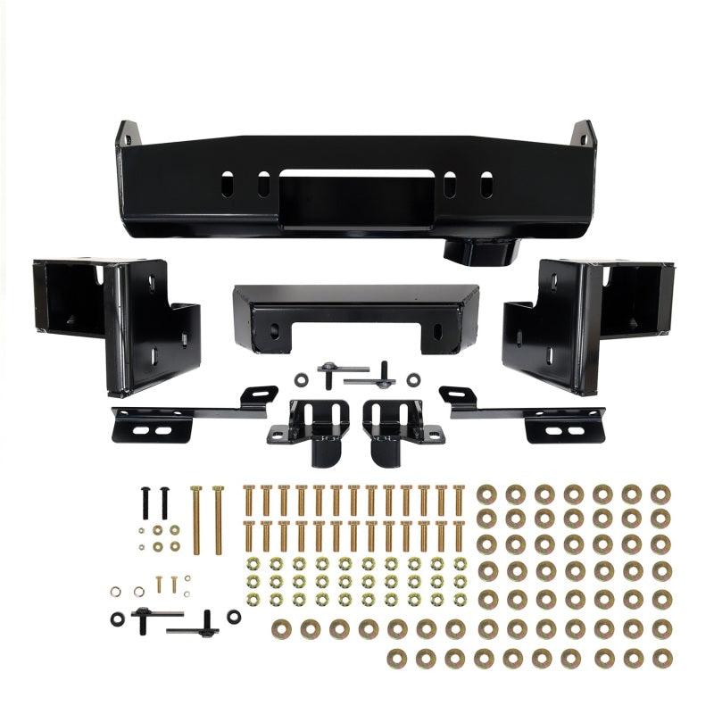 SUW2404095-Superwinch 22-24 Toyota Tundra Hidden Winch Mount - Black-Grille Guards-Superwinch