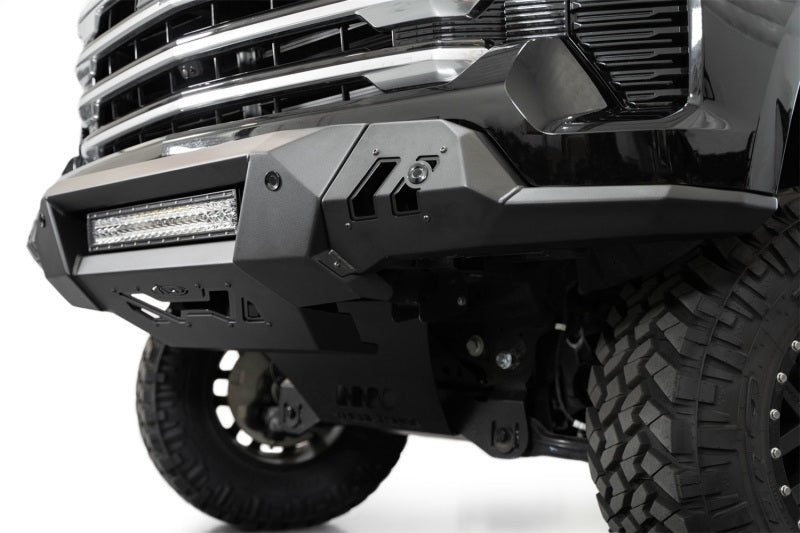 ADDF140300010103-ADD 2022+ Chevrolet Silverado 1500 Black Label Front Bumper-Bumpers - Steel-Addictive Desert Designs