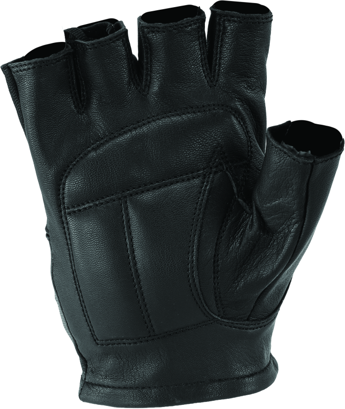 RIV094496-River Road Diamond Shorty Gloves Black Womens - Small-Gloves-River Road
