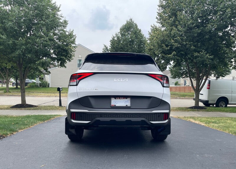 RALMF81-UR-BLK-RD-Rally Armor 23-24 Kia Sportage Black UR Mud Flap w/ Red Logo-Mud Flaps-Rally Armor
