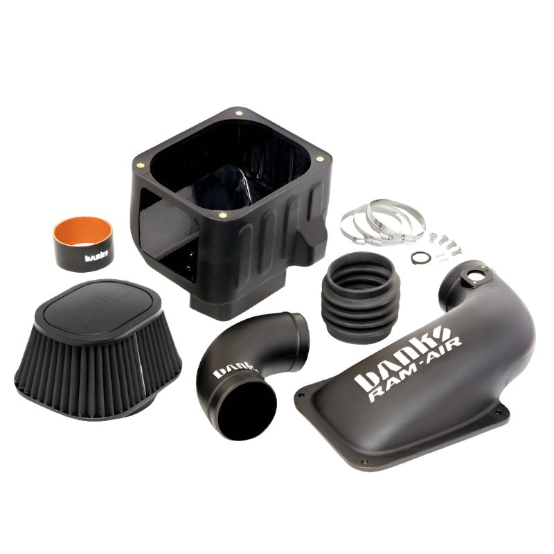 GBE42248-D-Banks Power 15 Chevy 6.6L LML Ram-Air Intake System - Dry Filter-Short Ram Air Intakes-Banks Power