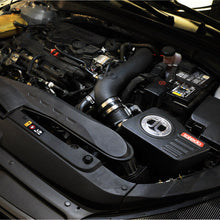 Load image into Gallery viewer, aFe Takeda Momentum cold air intake installed in the engine bay of a 2021-2024 Kia K5 1.6L Turbo