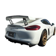 Load image into Gallery viewer, APR Performance Wing Extension Kit for Porsche 981 Cayman GT4 – Height Adjustment Pedestals