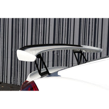 Load image into Gallery viewer, Top angle showing APR Performance GT4 Wing Extension fitment and alignment
