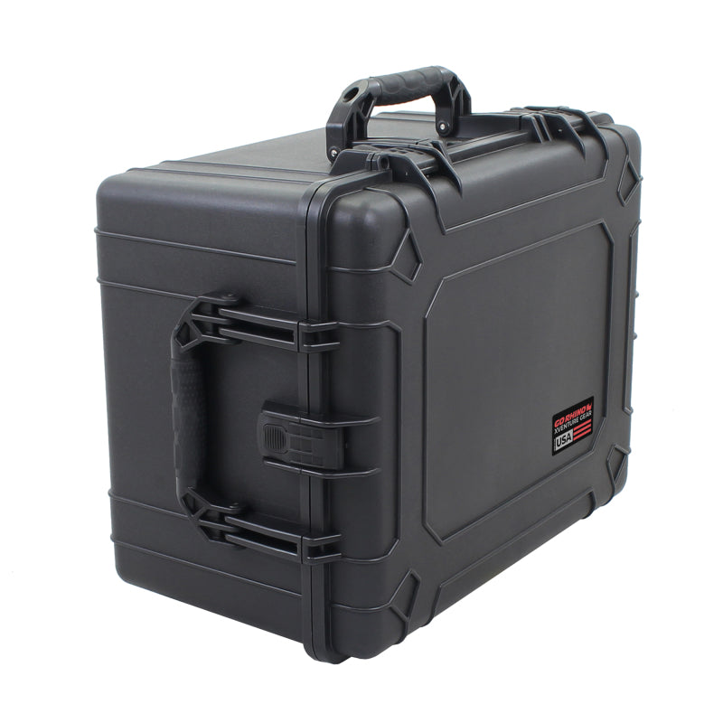 Go Rhino XVenture Gear Hard Case w/Foam - Extra Large 25in. / Lockable / IP67 - Tex. Blk-Cargo Boxes & Bags-Go Rhino