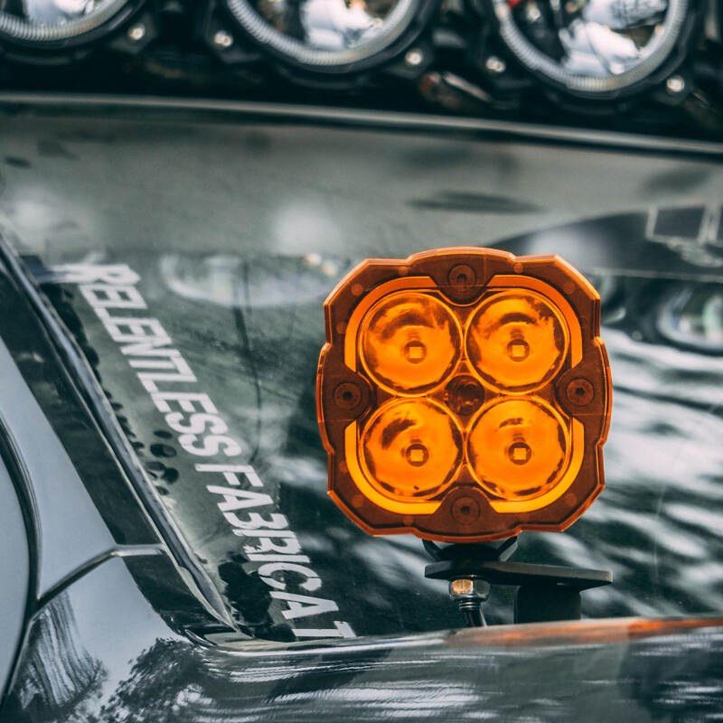 KCL1289-KC HiLiTES FLEX ERA 4 - Single Light Master Kit-Light Bars & Cubes-KC HiLiTES