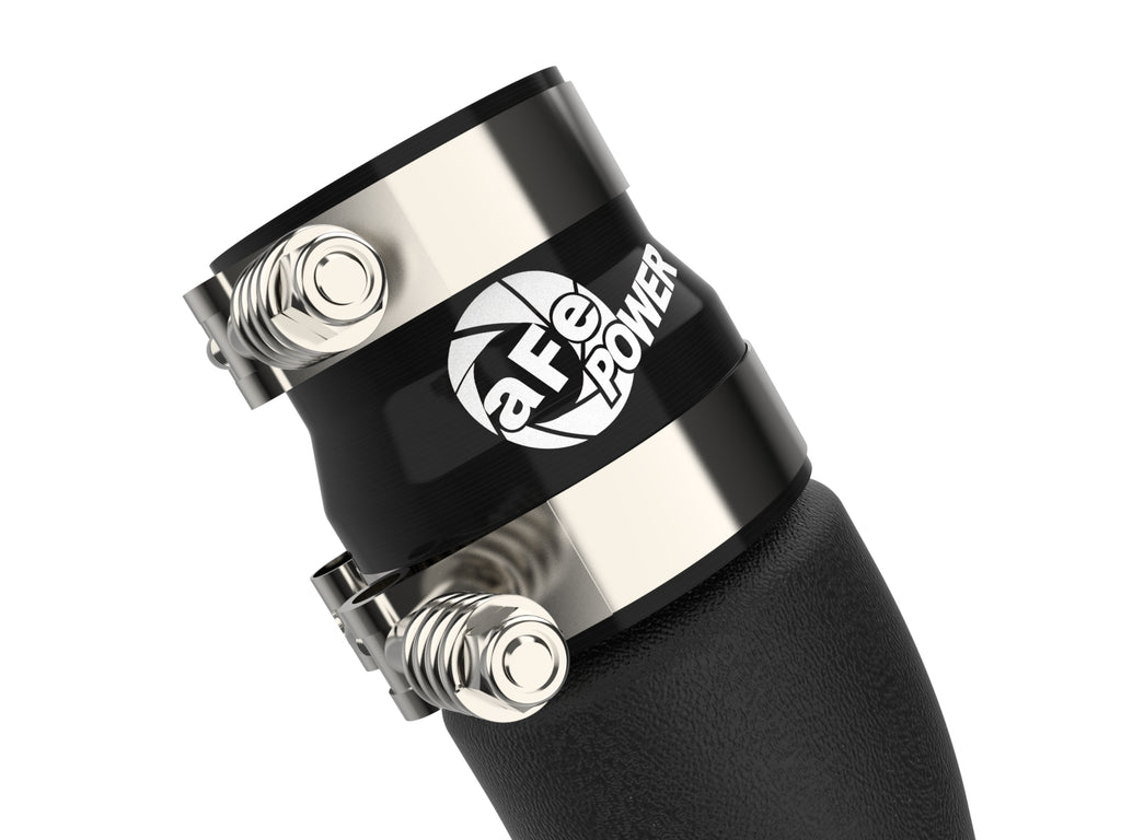 aFe aFe 16-19 RAM 1500 V6 3.0L (TD) BladeRunner 3in Aluminum Hot Charge Pipe - Black