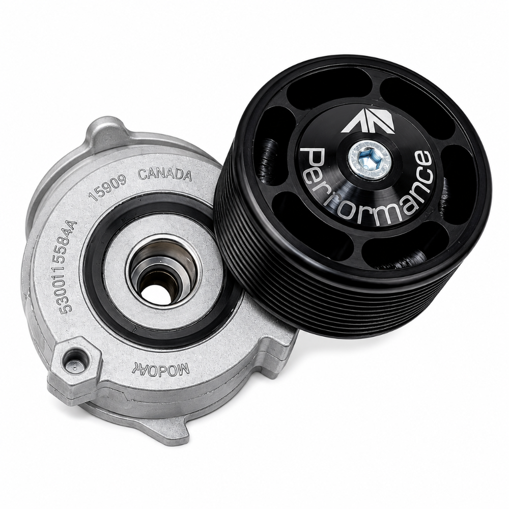 AAD Performance AAD-TRX-BIHITP billet IHI tensioner pulley, billet detail, image 2 of 2