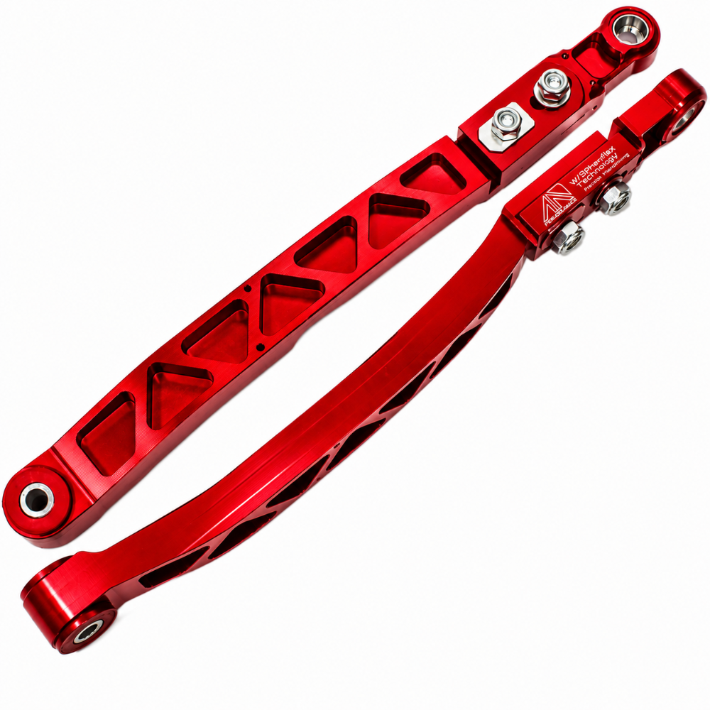 AAD Performance C014-0000 adjustable billet rear toe arms, full set view, image 6 of 7
