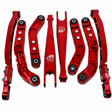 Load image into Gallery viewer, AAD Performance C090-0000-R Blood Red billet control arm kits, billet arms view, image 2 of 3