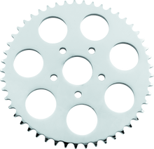 Load image into Gallery viewer, TWP490971-Twin Power 86-92 XL Chrome Disc Brake Rear Sprocket 49 Tooth Flat-Sprockets-TwinPower