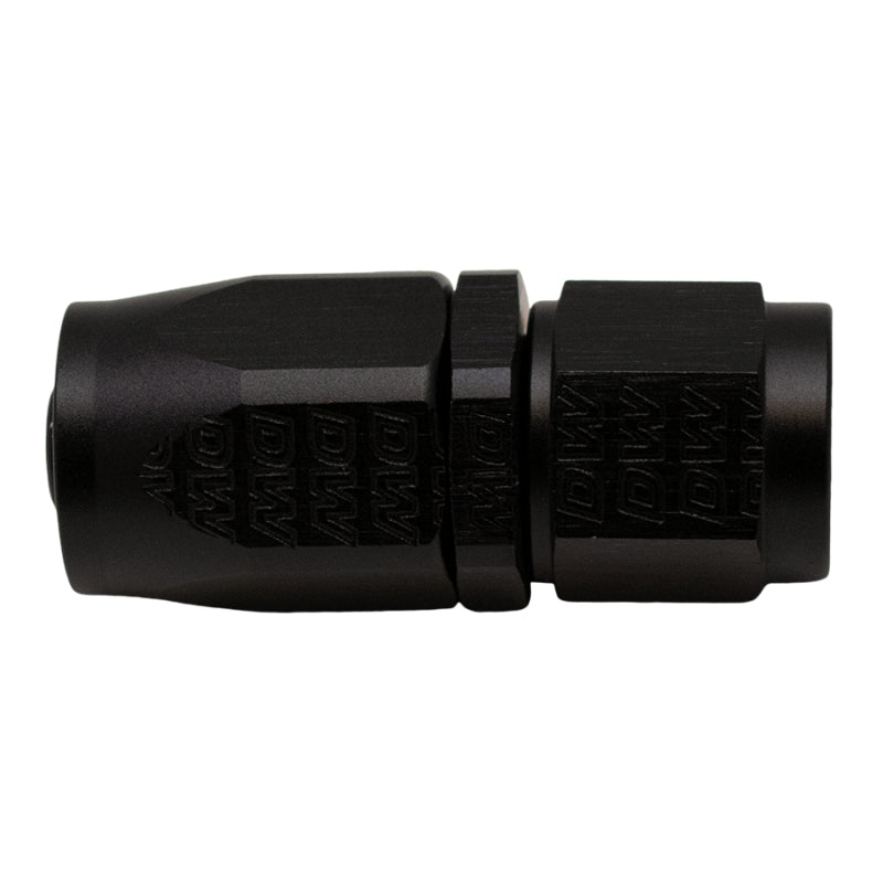 DWK6-02-0801-B-DeatschWerks 6AN Female Swivel Strait Hose End CPE - Anodized Matte Black-Fittings-DeatschWerks
