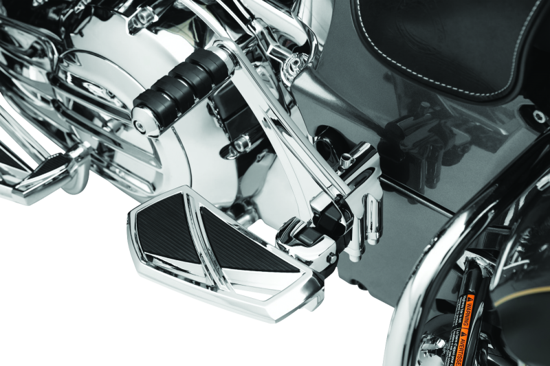 KUR5831-Kuryakyn Passenger Board Mounts Indian Models Black-Footpegs-Kuryakyn