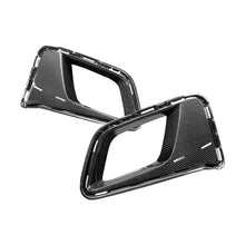 Load image into Gallery viewer, Anderson Composites 2017–2024 Camaro ZL1 Type-LE Carbon Fiber Air Duct Bezels – Front View