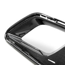 Load image into Gallery viewer, Anderson Composites Camaro ZL1 Carbon Fiber Air Duct Bezels – Angle View
