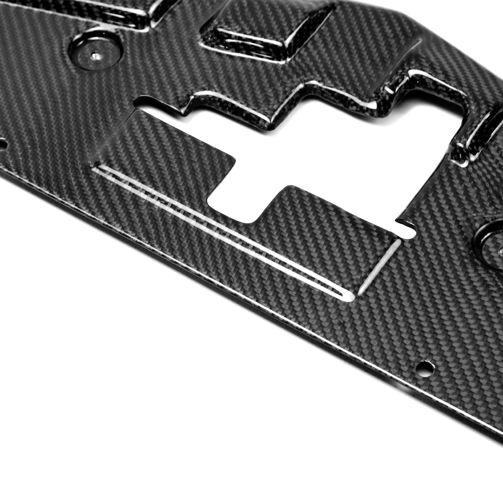 Overall under-hood appearance with Anderson Composites Cooling Plate installed