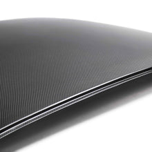 Load image into Gallery viewer, Matte finish close-up of handcrafted carbon roof panel for 2008–2024 Challenger