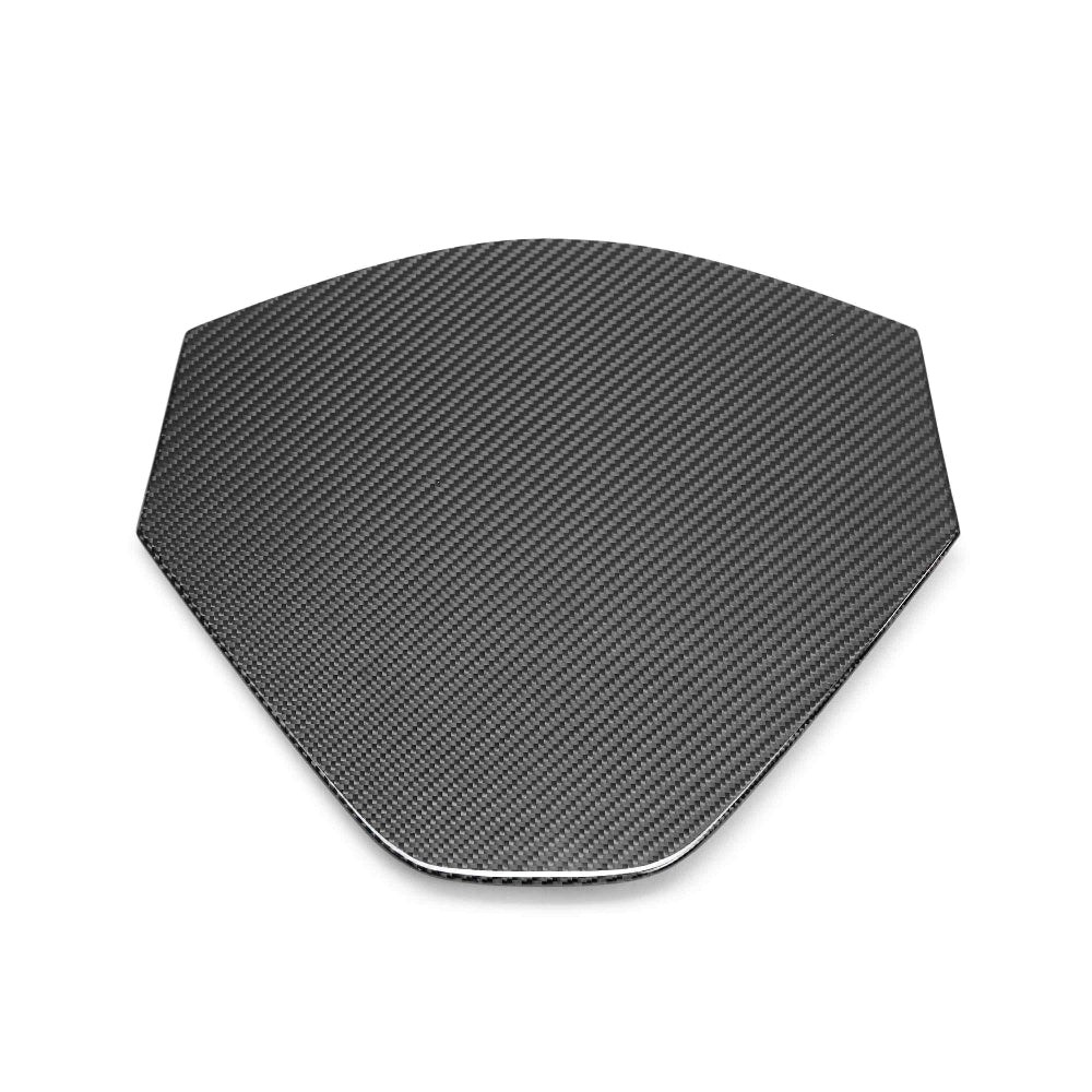 Close-up of carbon fiber weave on Anderson Composites Corvette C8 decklid housing