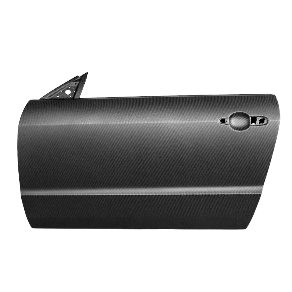 Anderson Composites 2005–2009 Ford Mustang Dry Carbon Fiber Doors – Front Angle