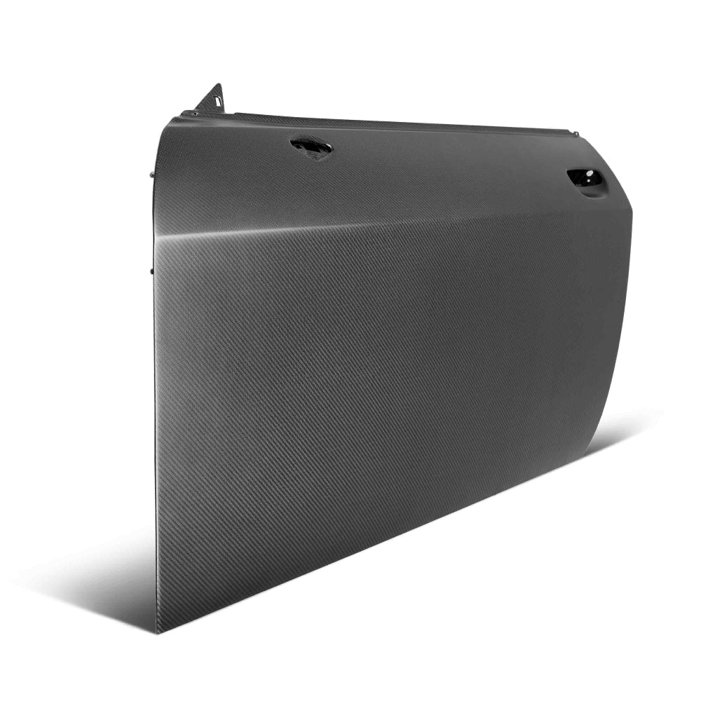 ANDAC-DD0910DGCH-DRY-Anderson Composites 2015-2024 Dodge Challenger Dry Carbon Doors (Pair)-Doors-Anderson Composites