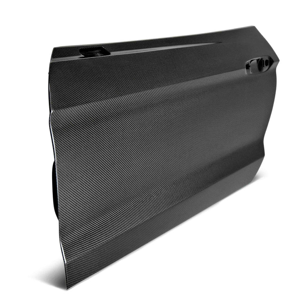 Anderson Composites 2015–2023 Mustang Carbon Fiber Doors – Side Profile