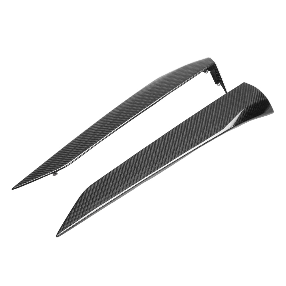 Anderson Composites 2020–2024 Corvette C8 Carbon Fiber Door Handle Covers – Front Angle