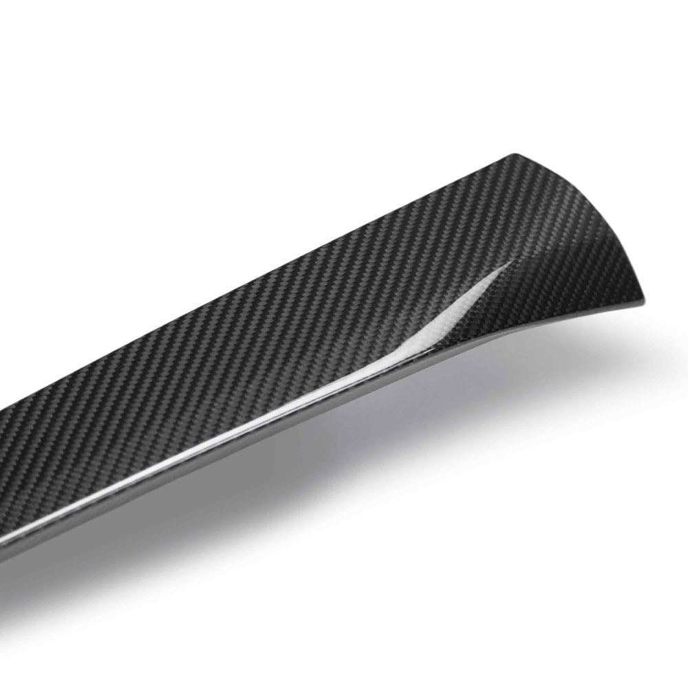 Carbon Fiber Door Handle Covers for Corvette C8 – Close-Up Detail
