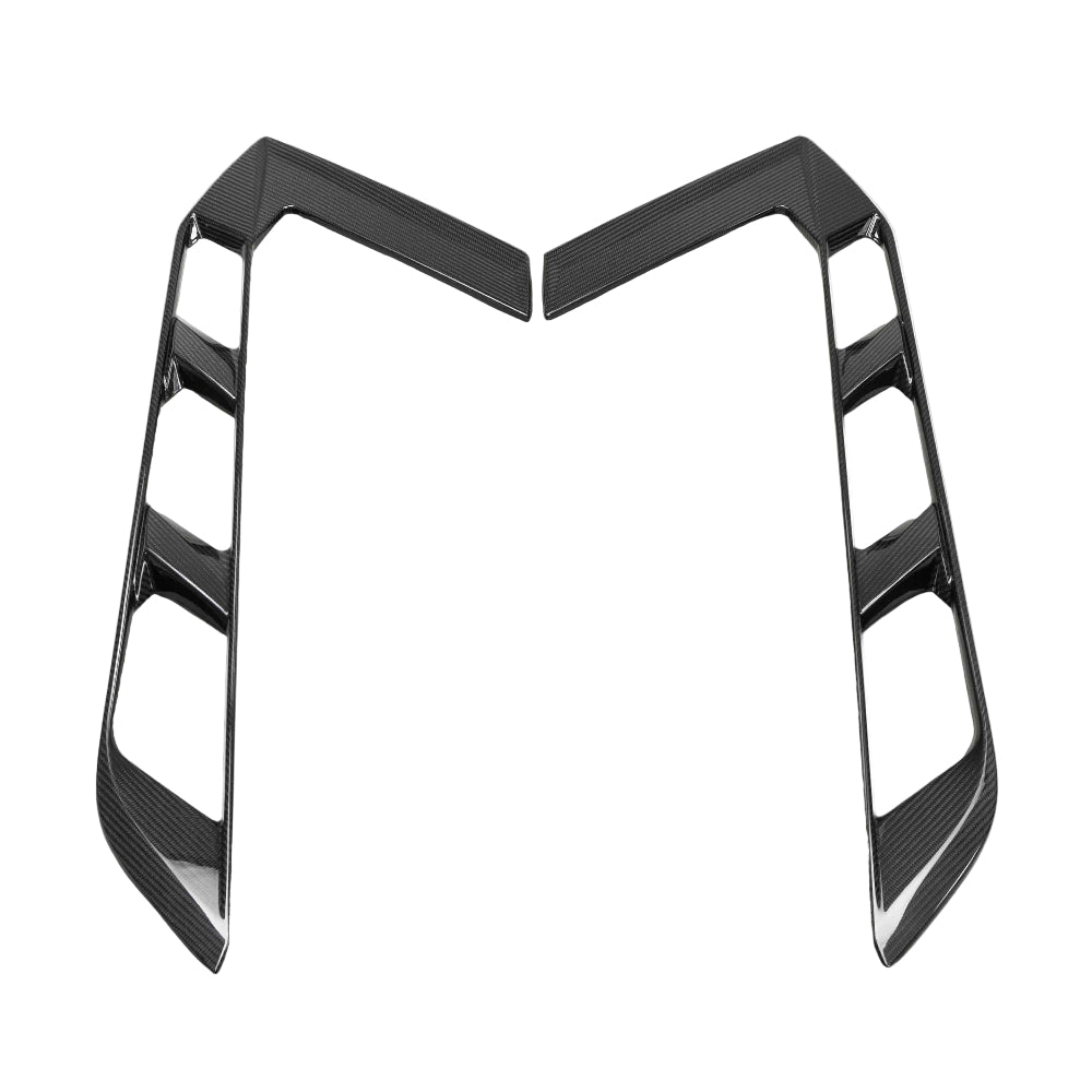Corvette C8 Carbon Fiber Rear Hatch Vent – Close-Up Detail