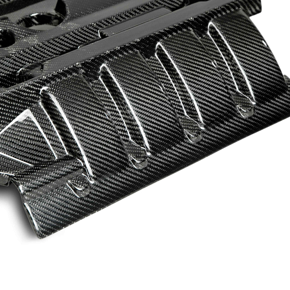 Anderson Composites Carbon Fiber Engine Cover – Detail Close-Up