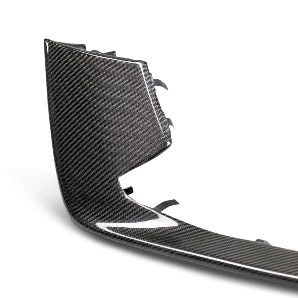 Anderson Composites GT350R Carbon Fiber Bumper Inserts – Installed