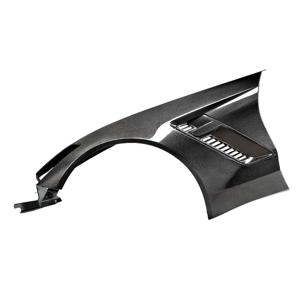Anderson Composites Corvette C7 Z06 Carbon Fiber Fenders – Front Angle