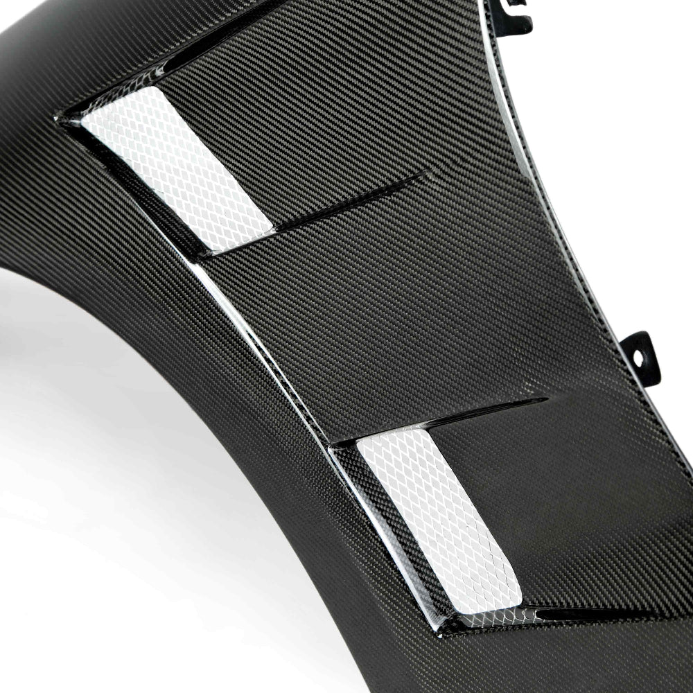 Anderson Composites Mustang Carbon Fiber Fenders – Rear Angle