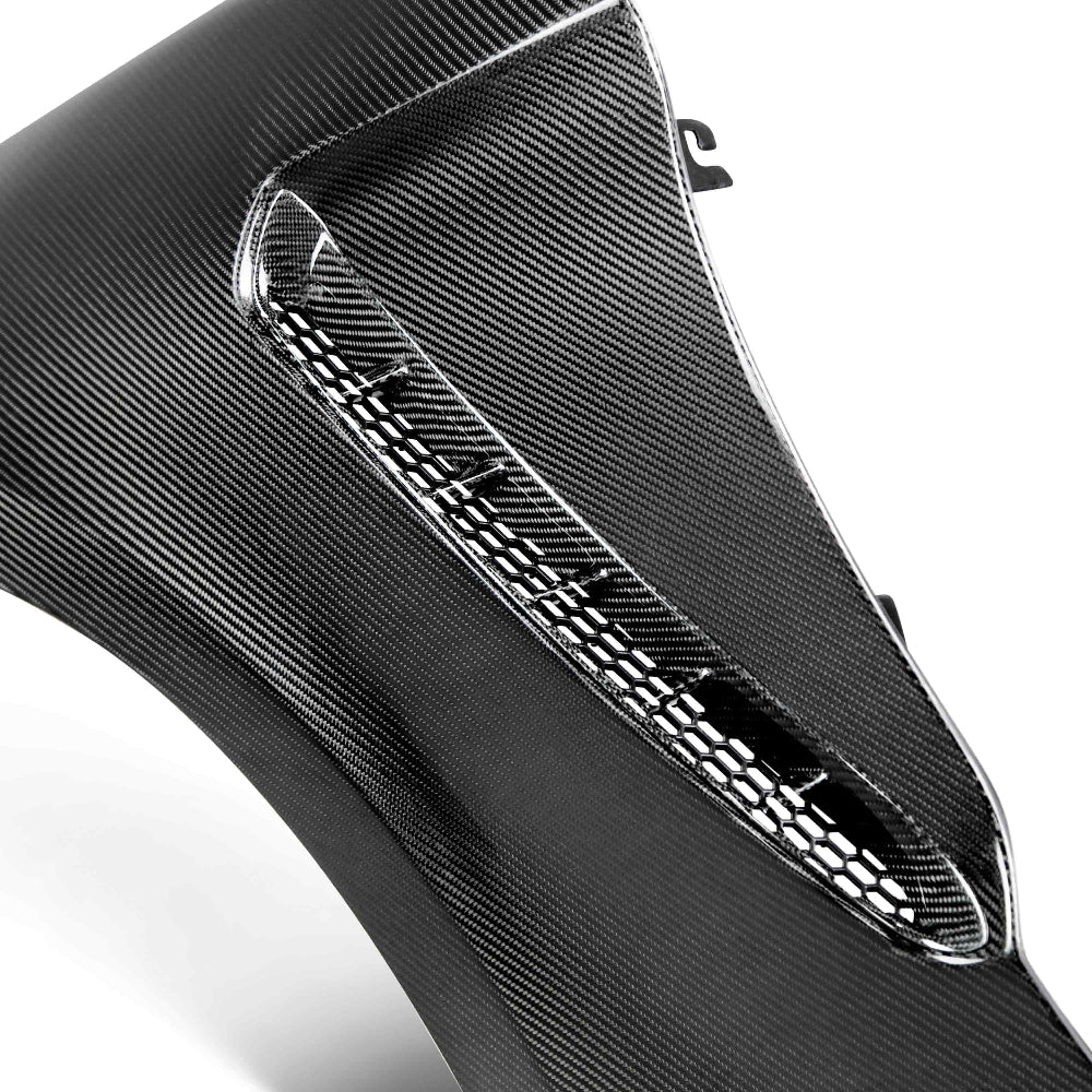 Anderson Composites GT350 Carbon Fiber Fender – Rear View