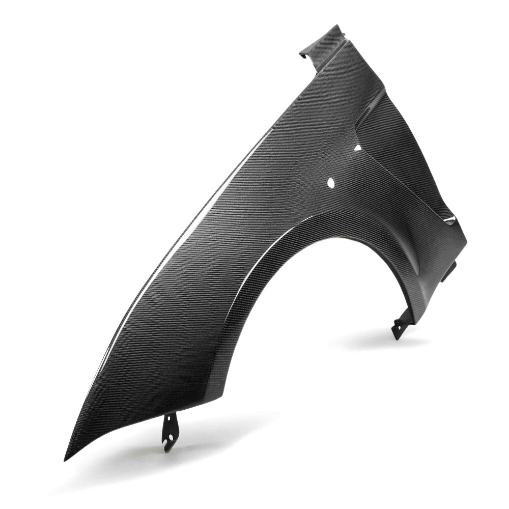 Side angle showing 0.4-inch wider GT350-inspired fender design.