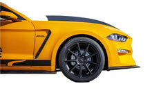Load image into Gallery viewer, Installed fenders on 2018–2023 Ford Mustang GT for fitment example.