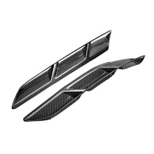 Load image into Gallery viewer, Anderson Composites 2014–2019 Corvette C7 Stingray Carbon Fiber Fender Inserts Front View