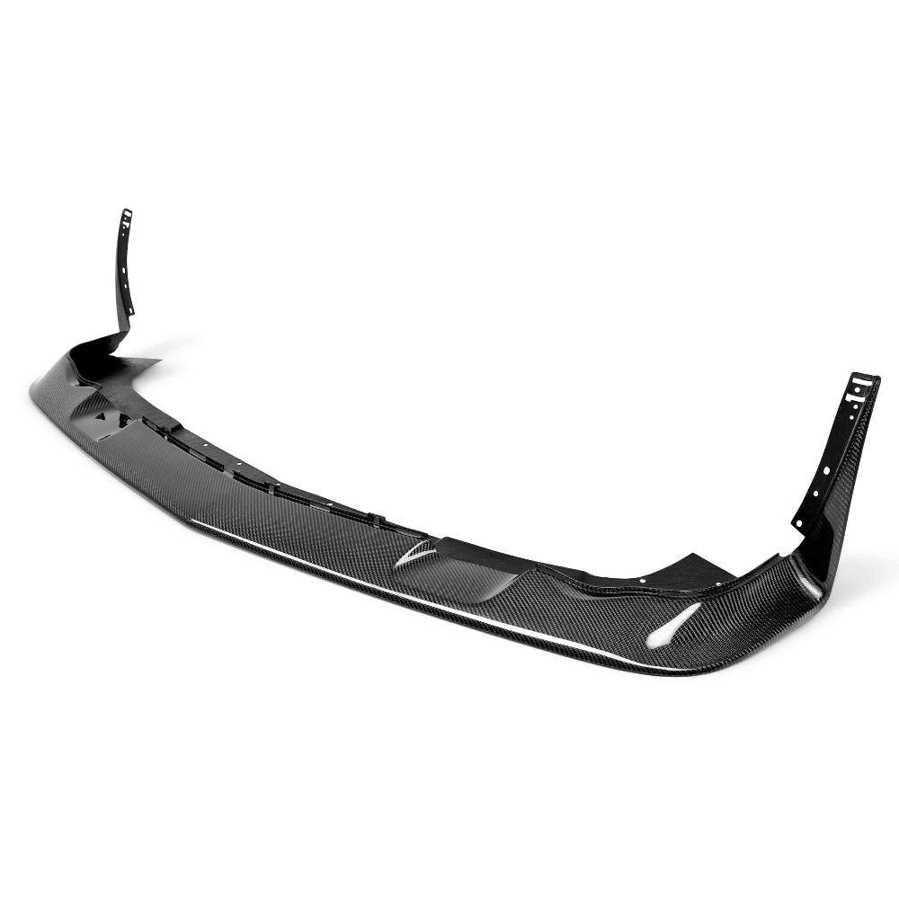 Anderson Composites Challenger SRT8 Carbon Fiber Front Chin Spoiler – angled view