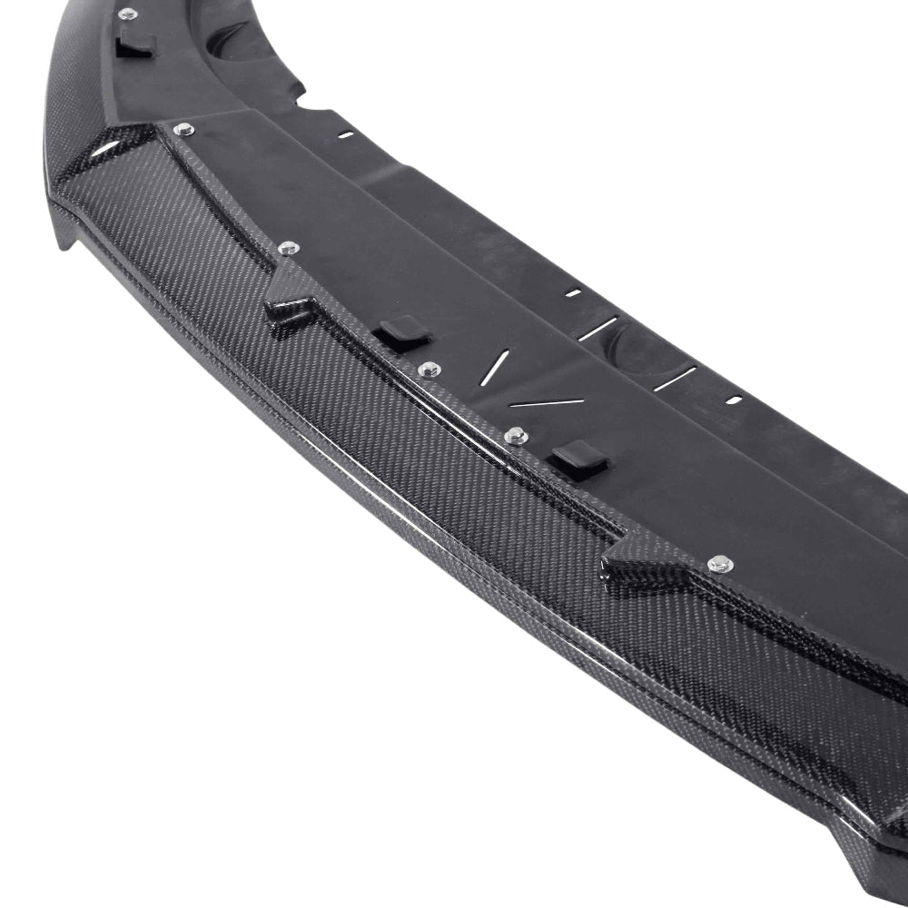 Detail view of mounting edges and fitment points