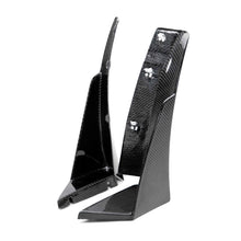 Load image into Gallery viewer, Chevrolet Corvette C7 Carbon Fiber Front Canards – Side Angle
