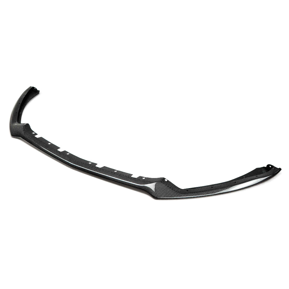 Anderson Composites Mustang Type-OE Carbon Fiber Front Chin Splitter – Front View