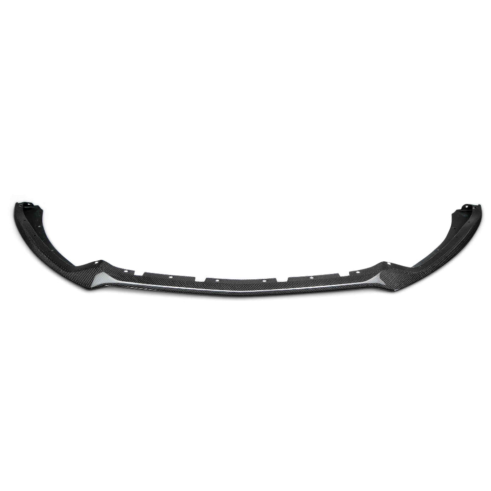 Ford Mustang Carbon Fiber Type-OE Front Splitter – Angle View