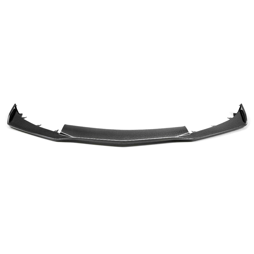 Dodge Challenger Widebody Carbon Fiber Front Splitter – Angled Detail
