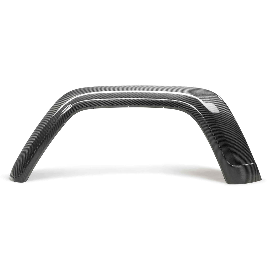 Close-Up of Carbon Fiber Weave Detail on Anderson Composites Jeep Gladiator Fender Flares