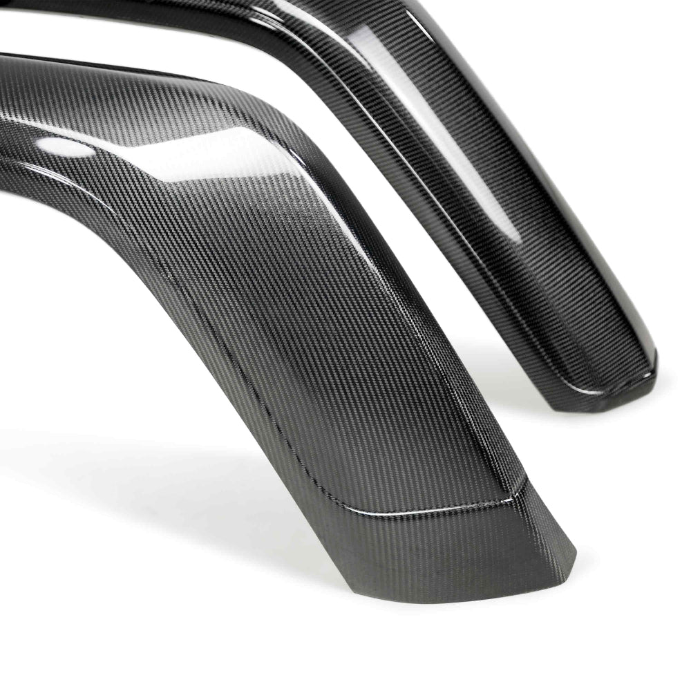 Anderson Composites Jeep Gladiator Rear Fender Flares Pair – Carbon Fiber Construction