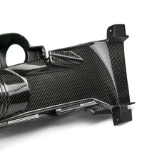 Load image into Gallery viewer, Installed view on Mustang front fascia showing aggressive finish