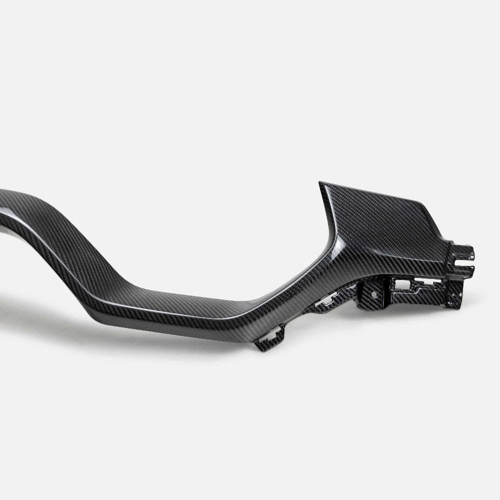 Installed Anderson Composites Front Grille Lower Trim on Dodge RAM TRX