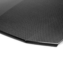 Load image into Gallery viewer, Close-up of carbon fiber weave and factory-style contours