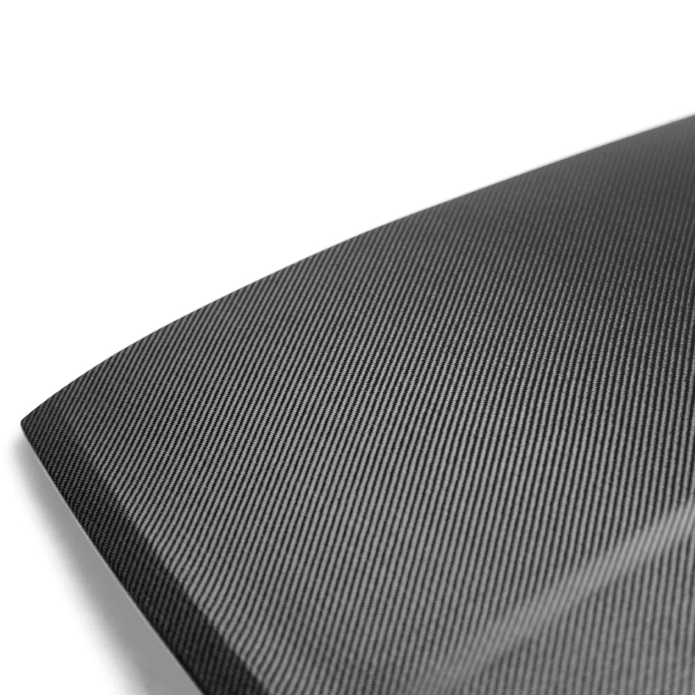 Top-down view of OE-style carbon fiber design